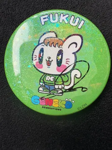 제이캣 제이캣 캔뱃지 FUKUI 사인 포함 캔뱃지