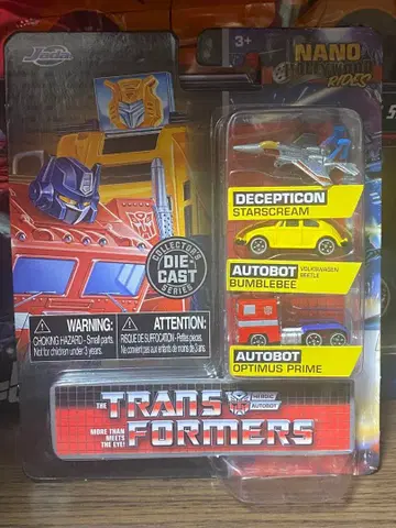 트랜스포머 나노호리우드라이드 미니카 세트