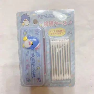턱시도샘 TUXEDOSAM 면봉 케이스 펭귄 디자인 산리오