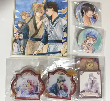 하나토유메 새벽의 연화 만복 가챠 색지 아크릴 스탠드 캔뱃지