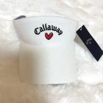 [새상품] Callaway 캘러웨이 바이저 여성용 화이트