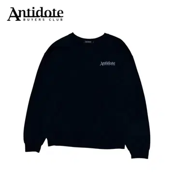 Antidote Buyers Club 크루넥 맨투맨 로고 자수 M