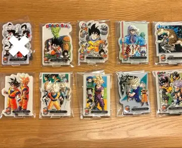 드래곤볼 40주년 1번 복권 아크릴 스탠드 모음