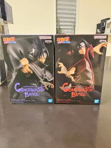 NARUTO 돌풍전 CB 사스케 이타치 피규어 2체 세트