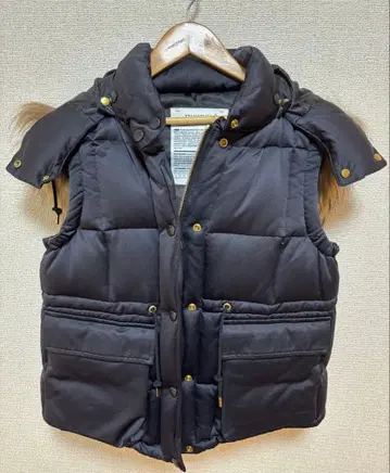 STAMMBAUM 블랙 다운 베스트 XS