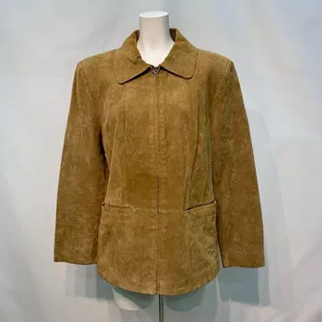 90's ST.JOHN'S BAY 스웨이드 자켓 카멜 L