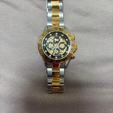 J.HARRISON 손목시계 골드/실버