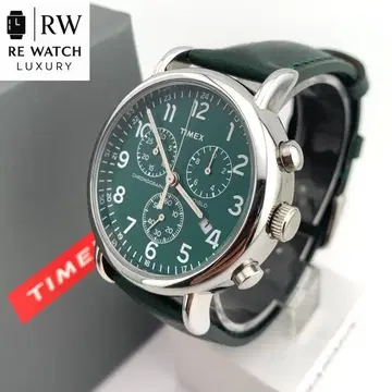 7-5174 TIMEX TW 2P97400 51 N 크로노그래프 그린