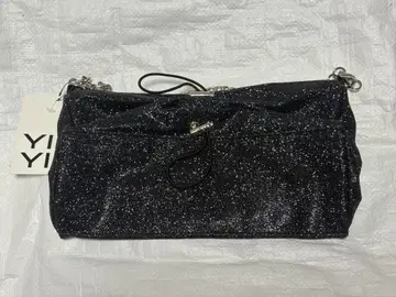 YIEYIE 이이에이 글리터 블랙 백