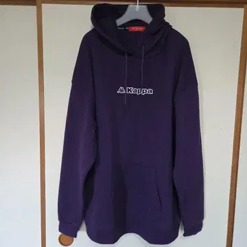 Kappa 퍼플 남성용 후드티 4L