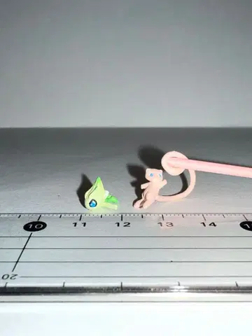 뮤우 세레비 입체 포켓몬 도감 2체 세트