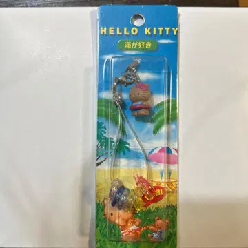 키티 일광화상 스트랩 바다를 좋아해