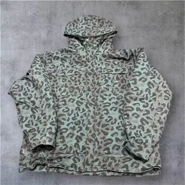 레오파드 무늬 마운틴 후드티