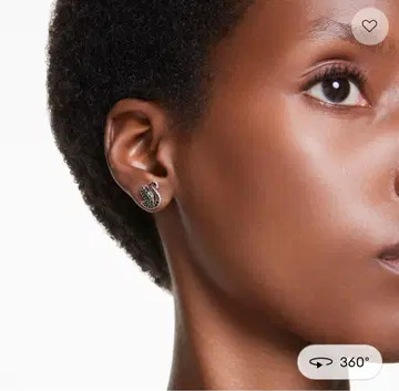 Swarovski 스완 귀걸이