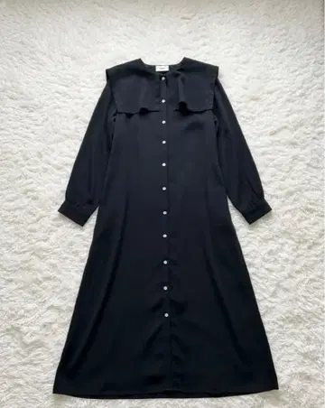 [ 새상품급 ] ANIECA 롱 원피스 블랙