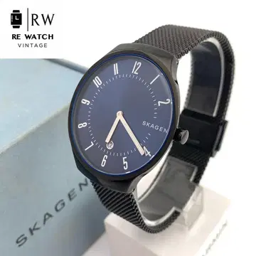 7-5055 SKAGEN SKW7461 네이비 쿼츠 손목시계