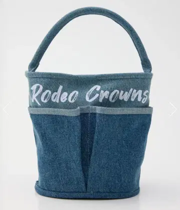 로데오 크라운 버킷 포켓 미니 토트백 사선 숄더백