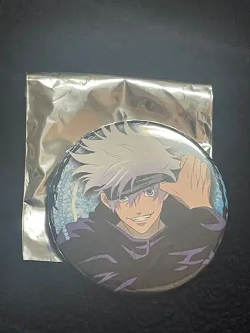 주술회전 MAPPA 고죠 사토루 캔뱃지