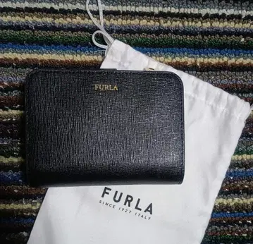 FURLA 접이식 지갑 블랙