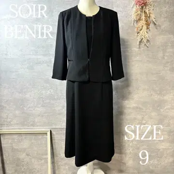 SOIR BENIR 도쿄 소와르 블랙 포멀 원피스 예복 상복 9