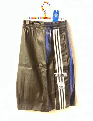 adidas 가죽 스커트 A라인 스커트 새상품 아디브레이크 스커트