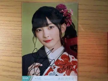 노이미 나가타 시오리 후리소데 친필 브로마이드