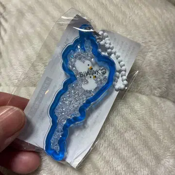 비와코 키링 미즈도리 스테이션 기간 한정 새끼 백조 파랑