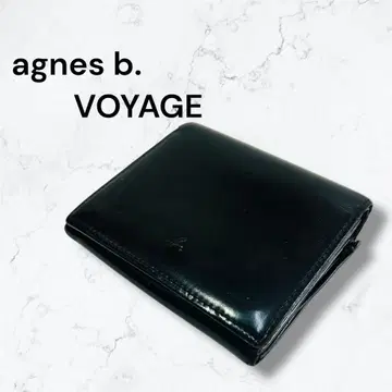 에네스베 보야주 이단 접이식 지갑 블랙