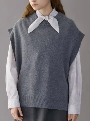 [ ADAWAS ] 그레이 니트 베스트