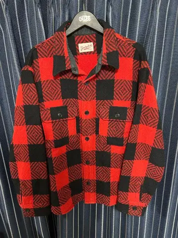 Tenderloin 체크 무늬 플란넬 자켓