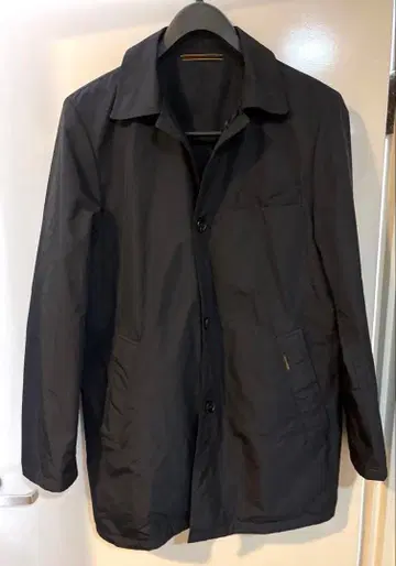 MOORER 스텐카라 코트, 46, 네이비 블랙