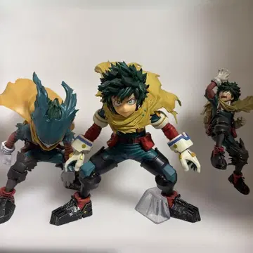 나의 히어로 아카데미아 데쿠 피규어 3종 세트