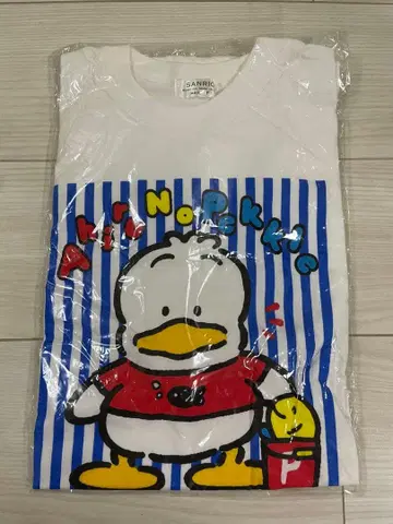 새상품 일본산 산리오 19901 오리 페클 T셔츠 FREE