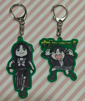 걸즈 밴드 클라이 곰 ver. 야스와 스바루 아크릴 키링 2개 세트