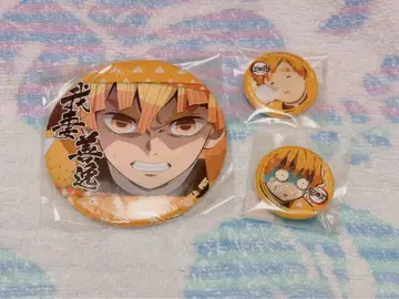 귀멸의 칼날 남코 한정판 캔뱃지 복권 ufotable 아가츠마 젠이츠