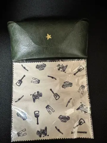 Zoff 도카이 온에어 토시미츠 콜라보 안경 케이스&크로스