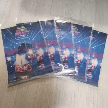 더 슈퍼 마리오 갤럭시 무비 포스터 5장 세트