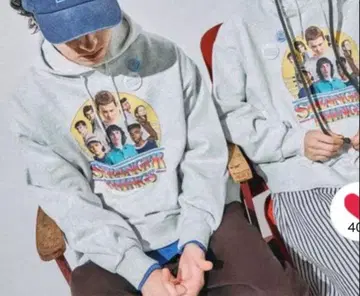 기묘한 이야기 후드티 L 사이즈