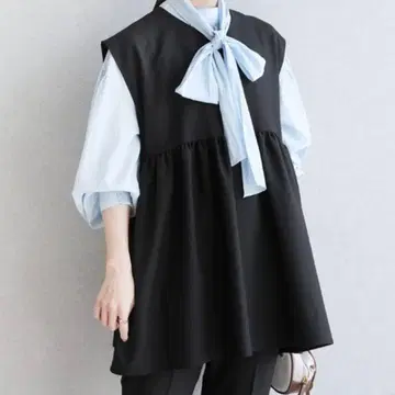 reca 레카 페플럼 개더 베스트 포멀 슈트 포멀