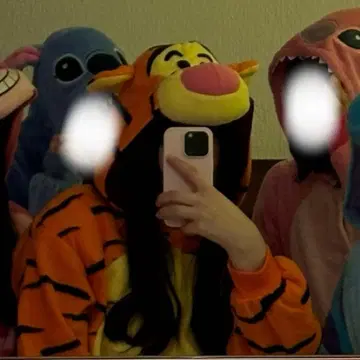 디즈니 캐릭터 플리스 파자마 티거