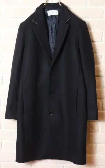 새상품급 LIDNM(리드롬) 남성용 울 체스터 코트 S