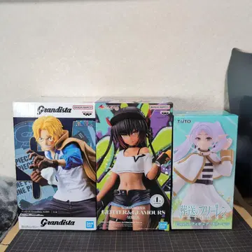 피규어 3체 세트 묶음 판매 사보 네메시스 프리렌