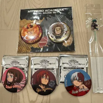 나의 히어로 아카데미아 캔뱃지 5개 세트