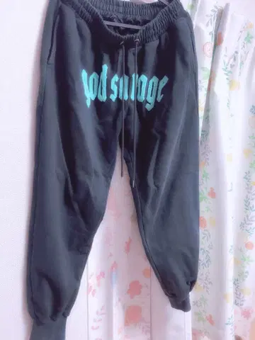 god savage 팬츠 블랙