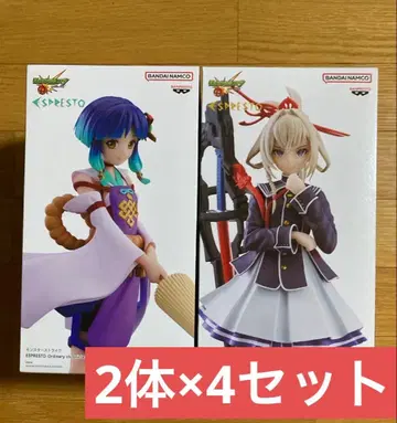 몬스터 스트라이크 BANDAI ESPRESTO 피규어 2개 x 4세트