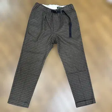 BANSTORMER 체크 무늬 브라운 슬랙스 M