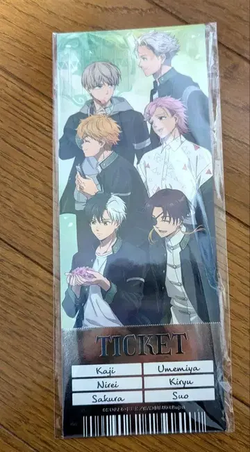 WIND BREAKER AGF2025 회장 한정판 홀로그램 티켓풍 카드