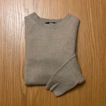 ' UNIQLO 유니클로 ' 캐시미어 크루넥 스웨터