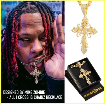 킹 아이스 목걸이