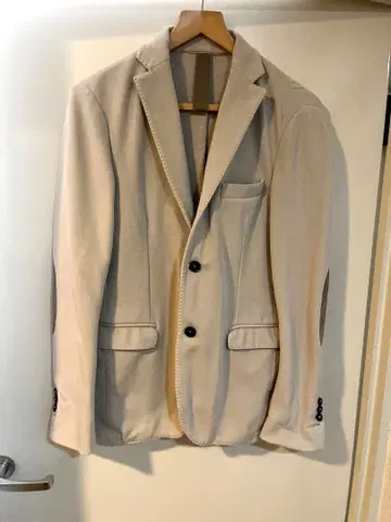 일레븐티 eleventy 베이지 싱글 브레스 자켓, 46